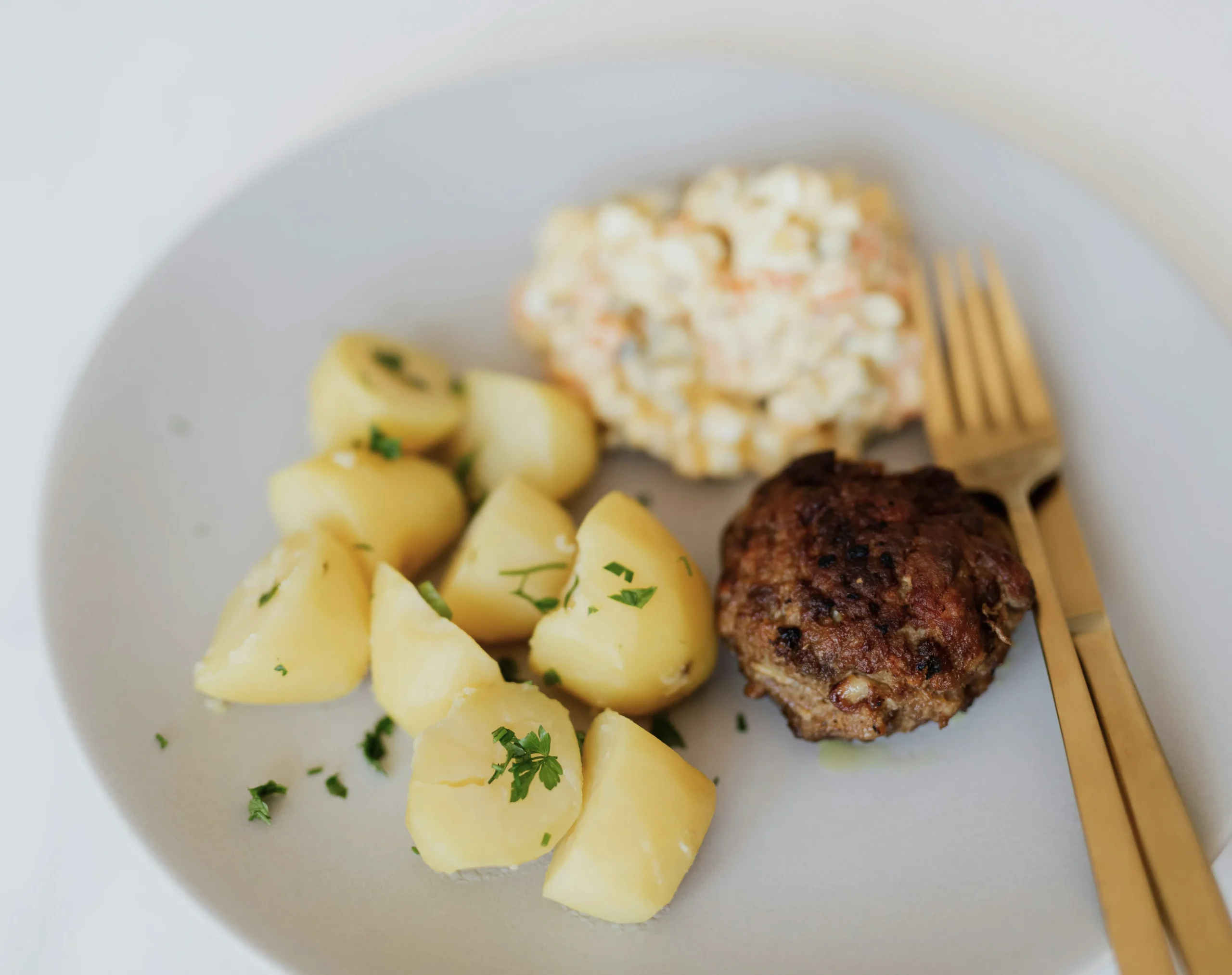 A Chic Potato Salad